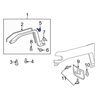 Toyota OE - Fender Flare Clip