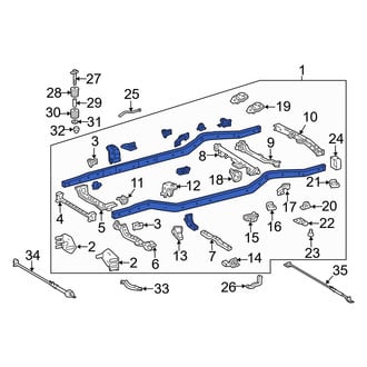 Toyota OE - Frame Rail
