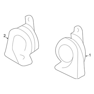 Toyota OE - Electrical - Horn