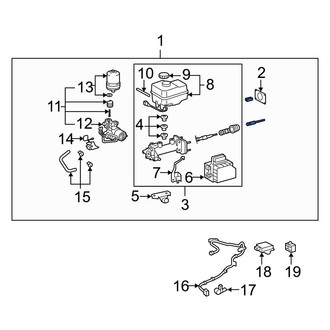 Toyota OE - Power Brake Booster