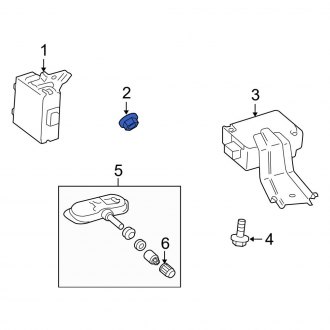 Toyota OE - Hood Scoop Nut