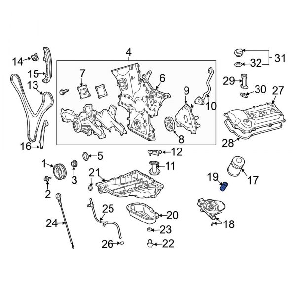 Engine Oil Filter Bypass Adapter