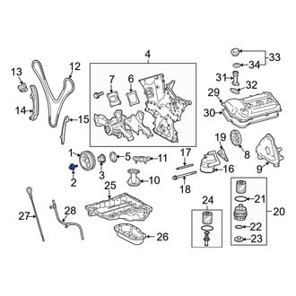 Toyota OE - Engine Crankshaft Pulley Bolt