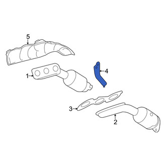 Toyota OE - Left Exhaust Manifold Brace