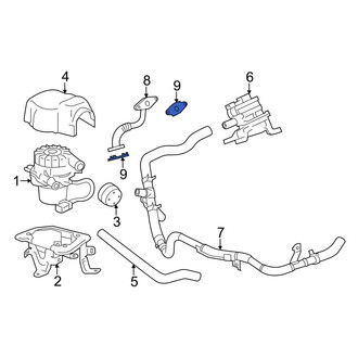 Toyota OE - Secondary Air Injection Pump Hose Gasket