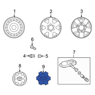 Toyota OE - Wheel Cap
