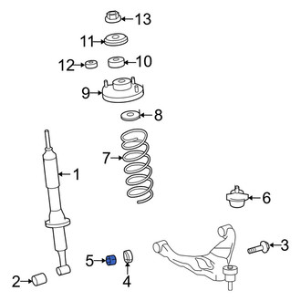 Toyota OE - Suspension Strut Nut