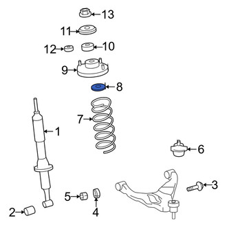 Toyota OE - Suspension Shock Absorber Mount Washer