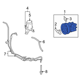 Toyota OE - Power Steering Pump