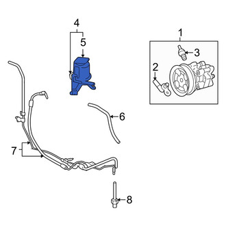 Toyota OE - Power Steering Reservoir Cap