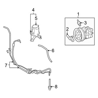 Toyota OE - Steering Gear & Linkage - Pump & Hoses