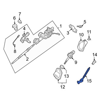 Toyota OE - Lower Steering Shaft