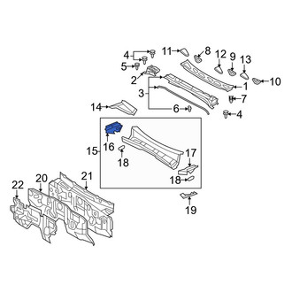 Toyota OE - Right Cowl Side Panel