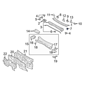 Toyota OE - Cowl Panel Bolt