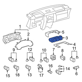Toyota OE - Instrument Cluster
