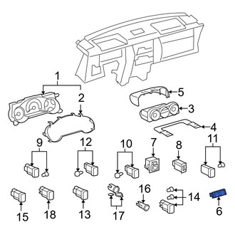 Toyota OE - Clock