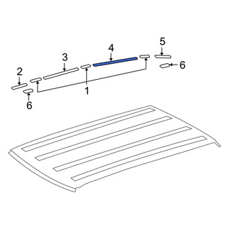 Toyota OE - Roof Molding