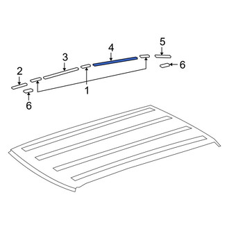 Toyota OE - Roof Molding