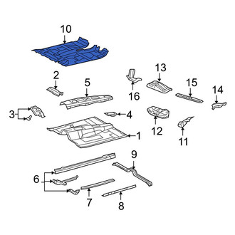 Toyota OE - Floor Carpet