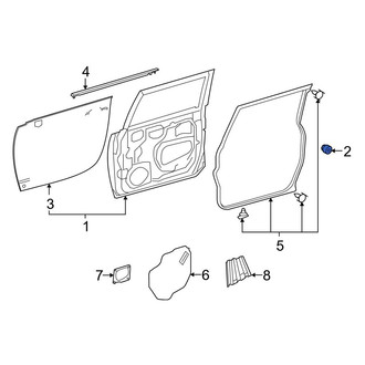Toyota OE - Door Stop