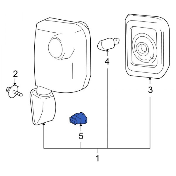 Turn Signal Light Socket