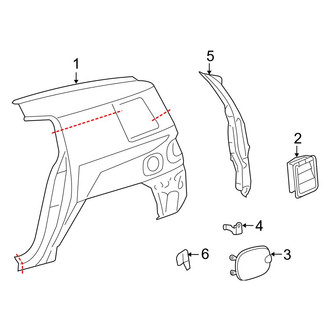 Toyota OE - Quarter Panel & Components