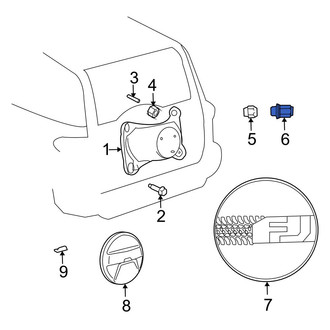 Toyota OE - Wheel Lug Nut