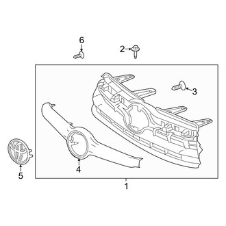 Toyota OE - Grille & Components