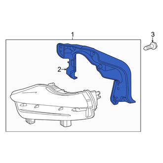Toyota OE - Left Daytime Running Light Bracket