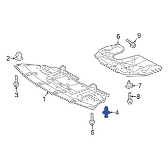 Toyota OE - Radiator Support Splash Shield Clip