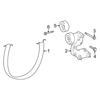 Toyota OE - Cooling - Belts & Pulleys (LE / LE Plus / Limited / XLE)
