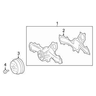 Toyota OE - Cooling - Water Pump (LE / LE Plus / Limited / XLE)