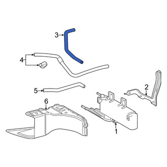 Toyota OE - Automatic Transmission Oil Cooler Hose