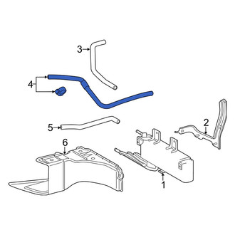 Toyota OE - Automatic Transmission Oil Cooler Hose