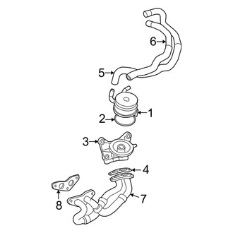 Toyota OE - Cooling - Oil Cooler (LE / LE Plus / Limited / XLE)