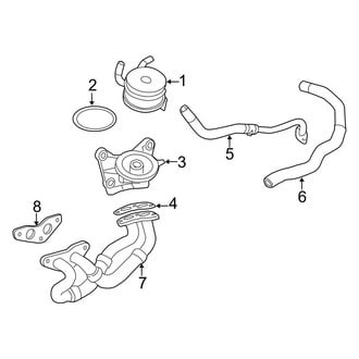 Toyota OE - Cooling - Oil Cooler (Hybrid Limited)