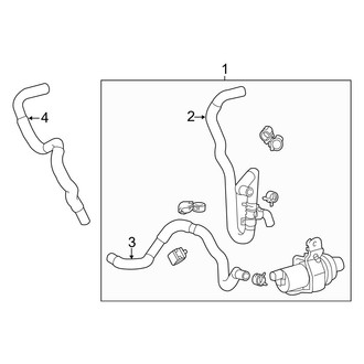 Toyota OE - Air Conditioner & Heater - Front Heater Unit (Hybrid Limited)
