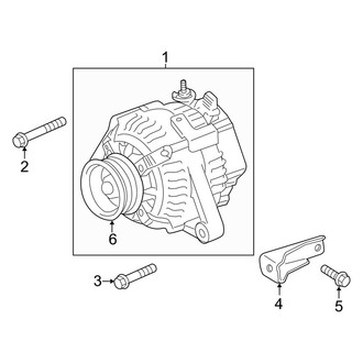 Toyota OE - Electrical - Alternator (LE / LE Plus / Limited / XLE)