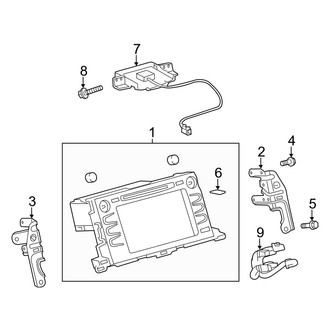 Toyota OE - Electrical - Navigation System Components