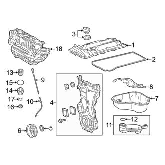 Toyota OE - Engine / Transaxle - Engine Parts (2.7L)