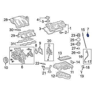 Toyota OE - Front Engine Crankshaft Seal