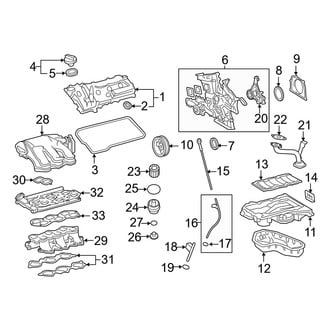 Toyota OE - Engine / Transaxle - Engine Parts (Hybrid Limited)