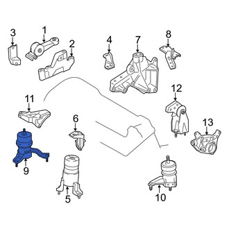 Toyota OE - Right Engine Mount