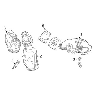 Toyota OE - Exhaust System - Manifold (LE / LE Plus / Limited / SE / XLE)