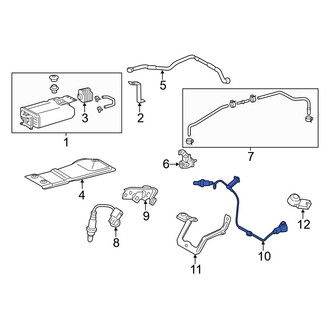 Toyota OE - Rear Left Oxygen Sensor