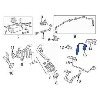 Toyota OE - Front Left Oxygen Sensor
