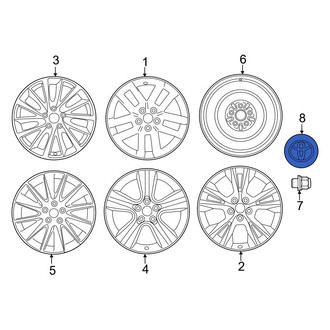 Toyota OE - Wheel Cap