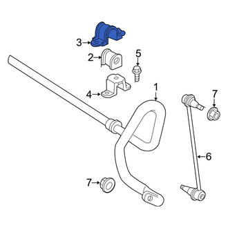 Toyota OE - Upper Suspension Stabilizer Bar Bracket