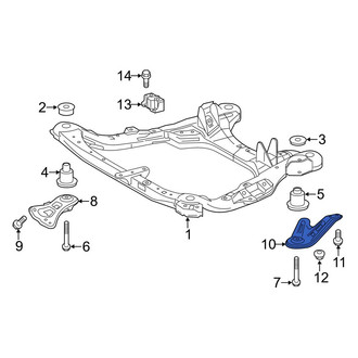 Toyota OE - Rear Right Engine Cradle Brace