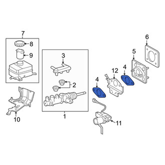 Toyota OE - Brake Master Cylinder Gasket